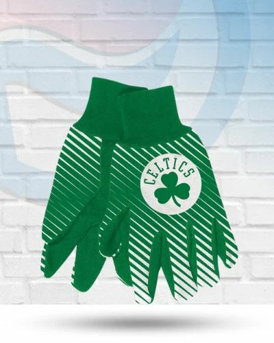 WinCraft Boston Celtics Two Tone Striped Utility Gloves Accessories 1 WinCraft Boston Celtics Two Tone Striped Utility Gloves Accessories