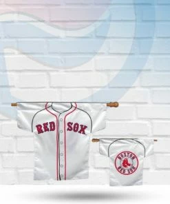 Michigan Boston Red Sox 34" X 30" Vertical Flag