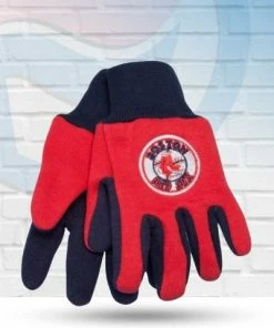 Michigan Accessories Boston Red Sox Two Tone Sport Utility Gloves