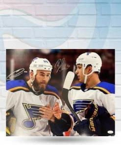 Fan Cave Sports Brayden Schenn And Ryan O'Reilly St Louis Blues Dual Autographed 16x20 - JSA