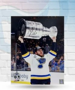 Fan Cave Sports Autographed Memorabilia Brayden Schenn St Louis Blues Autographed 16x20 W/ "2019 SC Champs" Inscription - COA