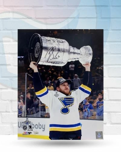 Fan Cave Sports Autographed Memorabilia Brayden Schenn St Louis Blues Autographed 16x20 W/ "2019 SC Champs" Inscription - COA 1 Fan Cave Sports Autographed Memorabilia Brayden Schenn St Louis Blues Autographed 16x20 W/ "2019 SC Champs" Inscription - COA