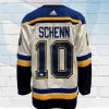 Fan Cave Sports Brayden Schenn St Louis Blues Autographed Adidas Away Jersey - JSA