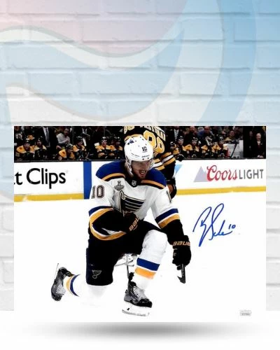 Fan Cave Sports Autographed Memorabilia Brayden Schenn St Louis Blues Autographed Celebrating 11x14 Photo - JSA 1 Fan Cave Sports Autographed Memorabilia Brayden Schenn St Louis Blues Autographed Celebrating 11x14 Photo - JSA