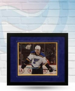 Fan Cave Sports Brayden Schenn St Louis Blues Autographed Framed 11x14 - JSA