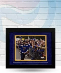 Fan Cave Sports Autographed Memorabilia Brayden Schenn St Louis Blues Autographed Framed 8x10 - JSA