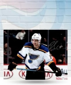 Fan Cave Sports Brayden Schenn St Louis Blues Autographed Smiling 11x14 Photo - JSA Autographed Memorabilia