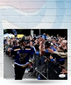 Fan Cave Sports Brayden Schenn St Louis Blues Autographed Stanley Cup Parade 8x10 Photo - JSA