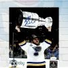 Fan Cave Sports Brayden Schenn St Louis Blues Blue Autographed Stanley Cup Photo - JSA Autographed Memorabilia