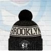 New Era Brooklyn Nets Sport Knit Pom Beanie Hats