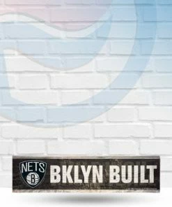 WinCraft Brooklyn Nets Wooden Magnet 1.5" X 6" Magnets