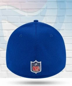New Era Buffalo Bills 2021 Sideline Home Historic Logo 39THIRTY Flex Hat Hats