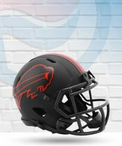 Score Here Buffalo Bills Eclipse Speed Riddell Mini Football Helmet