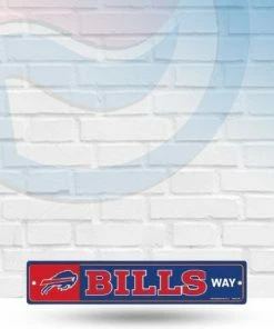 WinCraft Buffalo Bills Street Zone Plastic Way Sign