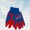 WinCraft Buffalo Bills Two Tone Striped Utility Gloves
