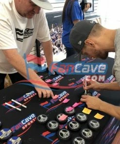 Fan Cave Sports Carl Gunnarsson St Louis Blues Autographed 2020 Official Game Puck - COA Autographed Memorabilia