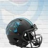 Score Here Carolina Panthers Eclipse Speed Riddell Mini Football Helmet