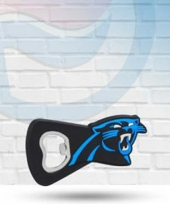 Evergreen Carolina Panthers Magnet Bottle Opener