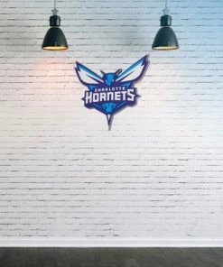 FanFave Charlotte Hornets 3D Foam Wall Sign