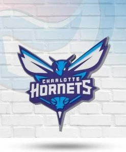 FanFave Charlotte Hornets 3D Foam Wall Sign
