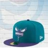 New Era Hats Charlotte Hornets Two Tone 59FIFTY Fitted Hat