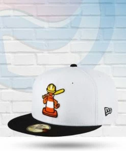 New Era Hats Charlotte Nights Traffic Cones 59FIFTY Fitted Hat