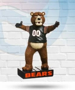 Evergreen Accessories Chicago Bears Mascot Statue