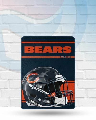 Northwest Chicago Bears Raschel Throw Blanket 1 Northwest Chicago Bears Raschel Throw Blanket