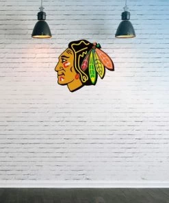 FanFave Wall Signs Chicago Blackhawks 3D Foam Wall Sign