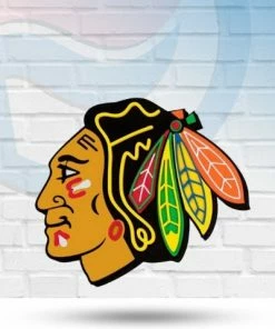 FanFave Wall Signs Chicago Blackhawks 3D Foam Wall Sign