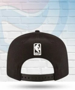 New Era Hats Chicago Bulls Black 9FIFTY Snapback Hat