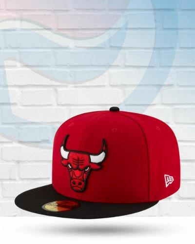 New Era Chicago Bulls Red Two Tone 59FIFTY Fitted Hat Hats 1 New Era Chicago Bulls Red Two Tone 59FIFTY Fitted Hat Hats