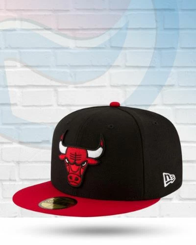 New Era Chicago Bulls Two Tone 59FIFTY Fitted Hat 1 New Era Chicago Bulls Two Tone 59FIFTY Fitted Hat