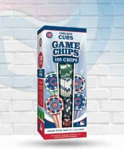 Masterpieces Puzzle Co Chicago Cubs 100 Piece Poker Chips
