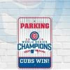 Michigan Clearance Chicago Cubs 2016 World Series Champions Vintage Plastic Parking Sign