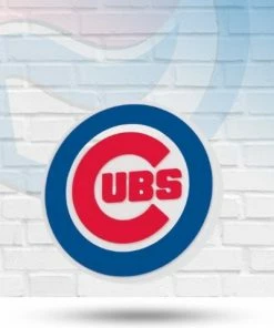 FanFave Chicago Cubs 3D Foam Wall Sign Wall Signs