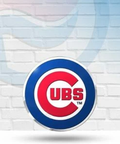 Michigan Chicago Cubs Auto Badge Decal