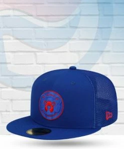 New Era Chicago Cubs Blue 2022 Batting Practice 59FIFTY Fitted Hat