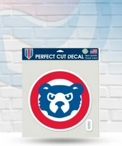 WinCraft Decals Chicago Cubs Cooperstown Perfect Cut Decal 8" X 8"