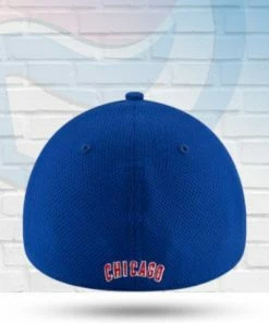New Era Hats Chicago Cubs Diamond Era Team Color 39THIRTY Flex Hat