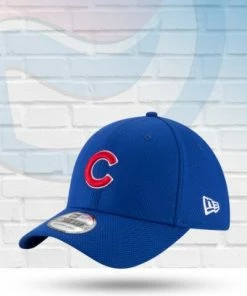 New Era Hats Chicago Cubs Diamond Era Team Color 39THIRTY Flex Hat