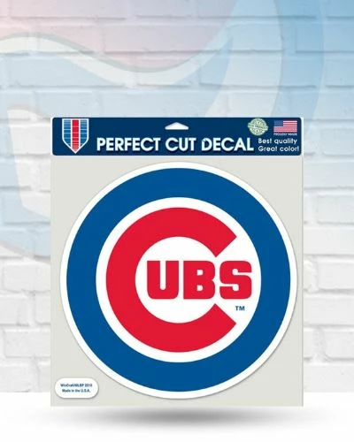 WinCraft Decals Chicago Cubs Perfect Cut Decal 8" X 8" 1 WinCraft Decals Chicago Cubs Perfect Cut Decal 8" X 8"