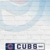 WinCraft Chicago Cubs Street Zone Plastic Blvd Sign