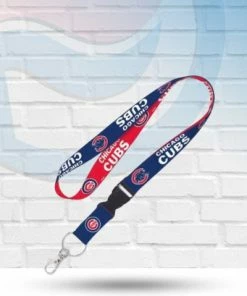 WinCraft Chicago Cubs Team Color Lanyard With Detachable Buckle