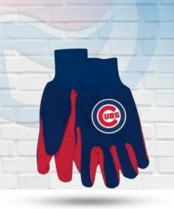 Michigan Accessories Chicago Cubs Two Tone Sport Utility Gloves