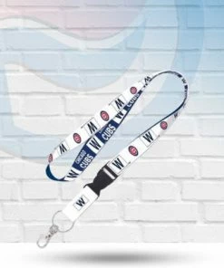 WinCraft Chicago Cubs "W Flag" Lanyard With Detachable Buckle