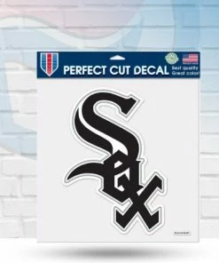 Michigan Decals Chicago White Sox Perfect Cut Decal 12" X 12"