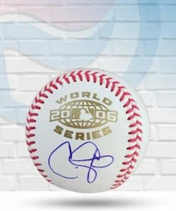 Fan Cave Sports Autographed Memorabilia Chris Carpenter St Louis Cardinals Autographed 2006 World Series Baseball - JSA