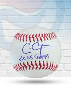 Fan Cave Sports Autographed Memorabilia Chris Carpenter St Louis Cardinals Autographed Baseball With World Series Inscription- JSA COA