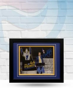 Fan Cave Sports Chris Pronger St Louis Blues Autographed Framed 8x10 - JSA Autographed Memorabilia